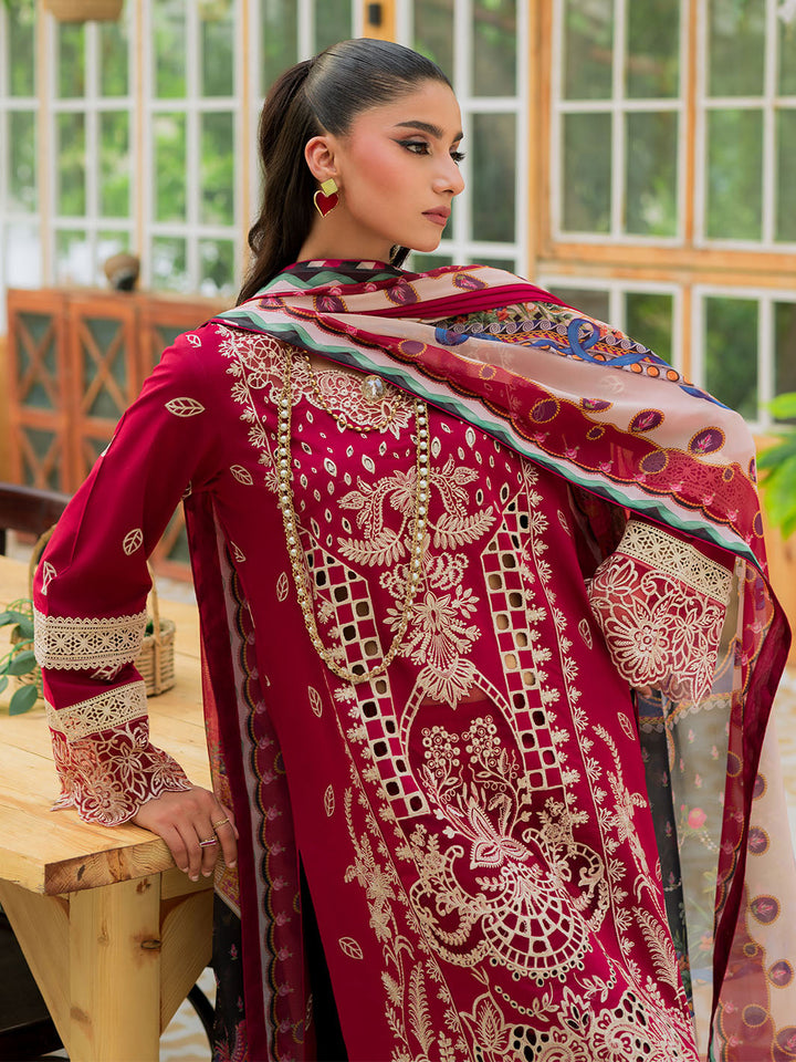 Mahnur | Bella Lawn 24 | BL - 08 - Hoorain Designer Wear - Pakistani Designer Clothes for women, in United Kingdom, United states, CA and Australia
