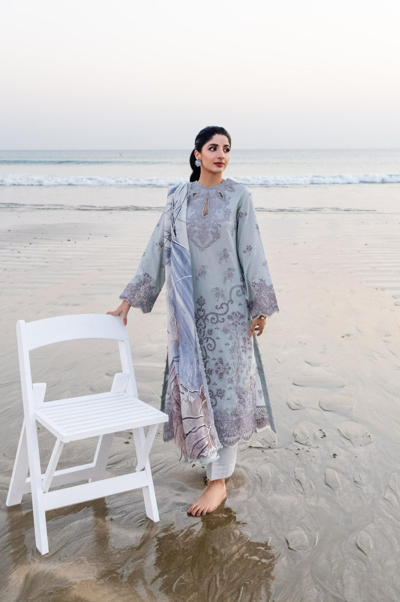 Aabyaan | Saagar Luxury Lawn 25 | ZUMAR (AS-10)