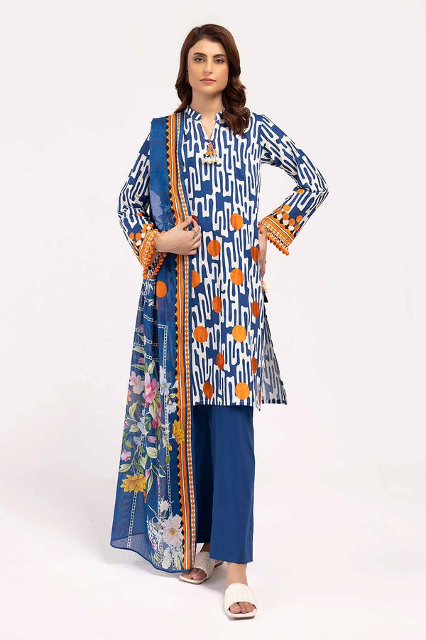 Gul Ahmed | Winter Collection 24 | Cotton Net Dupatta CD-42003