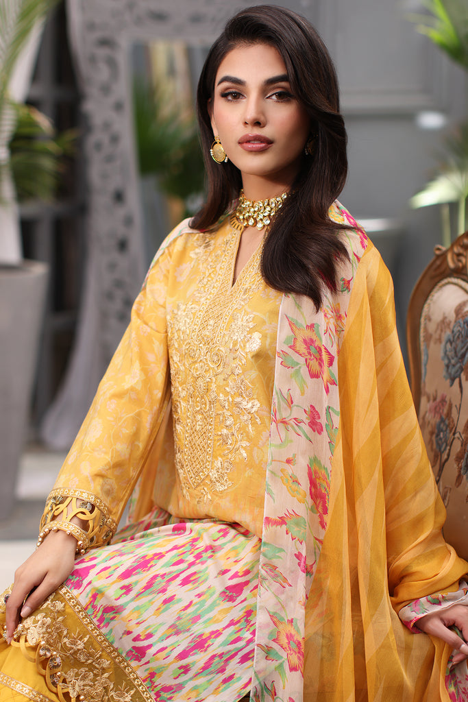 Charizma | Combinations 2024 | CCS4-07 - Hoorain Designer Wear - Pakistani Ladies Branded Stitched Clothes in United Kingdom, United states, CA and Australia