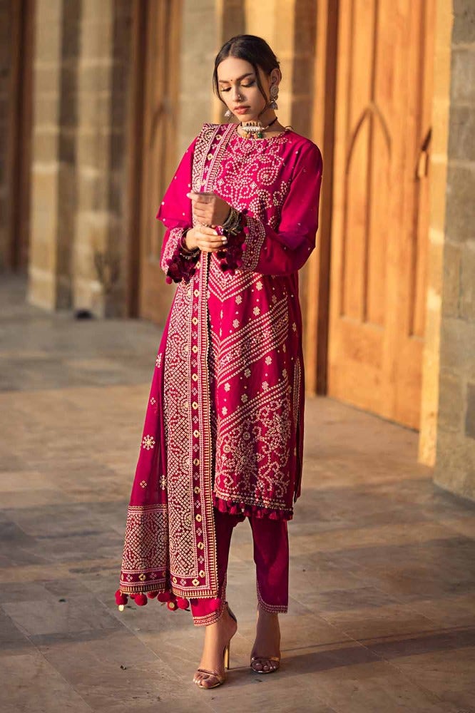 Gul Ahmed | Chunri Collection | BM-42005 - Pakistani Clothes for women, in United Kingdom and United States