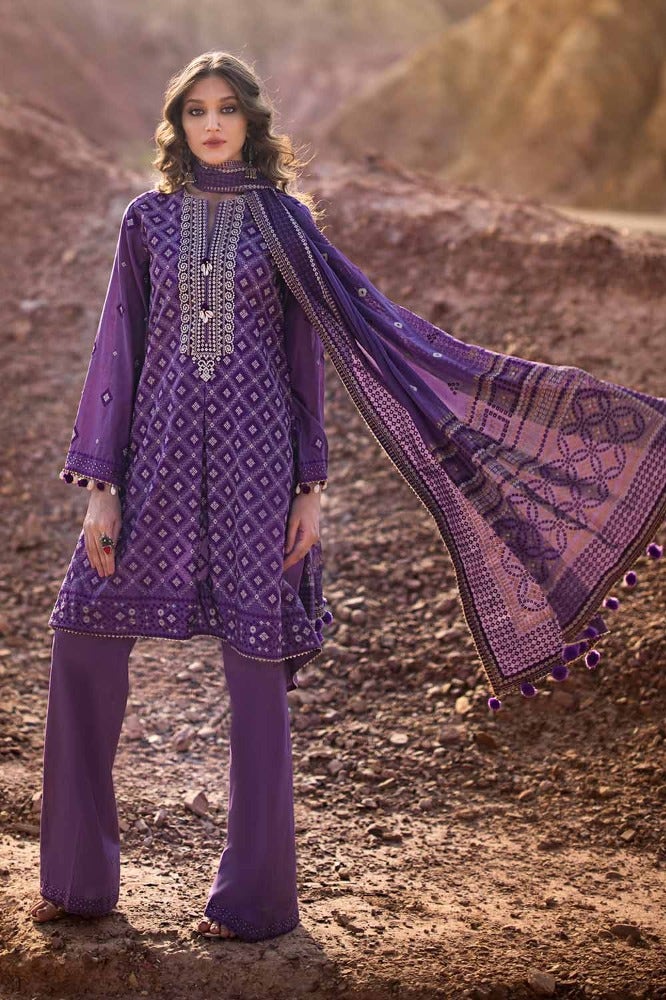 Gul Ahmed | Chunri Collection |  BM-42008 - Hoorain Designer Wear - Pakistani Ladies Branded Stitched Clothes in United Kingdom, United states, CA and Australia