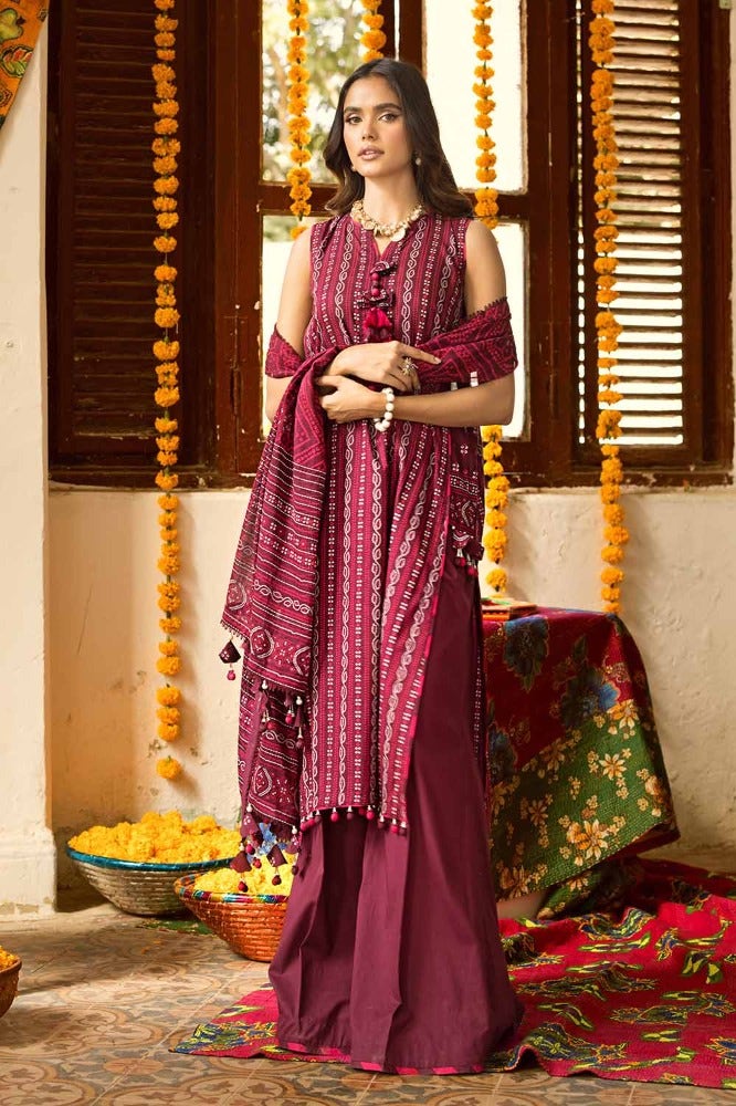 Gul Ahmed | Chunri Collection | CL-42035 - Hoorain Designer Wear - Pakistani Ladies Branded Stitched Clothes in United Kingdom, United states, CA and Australia