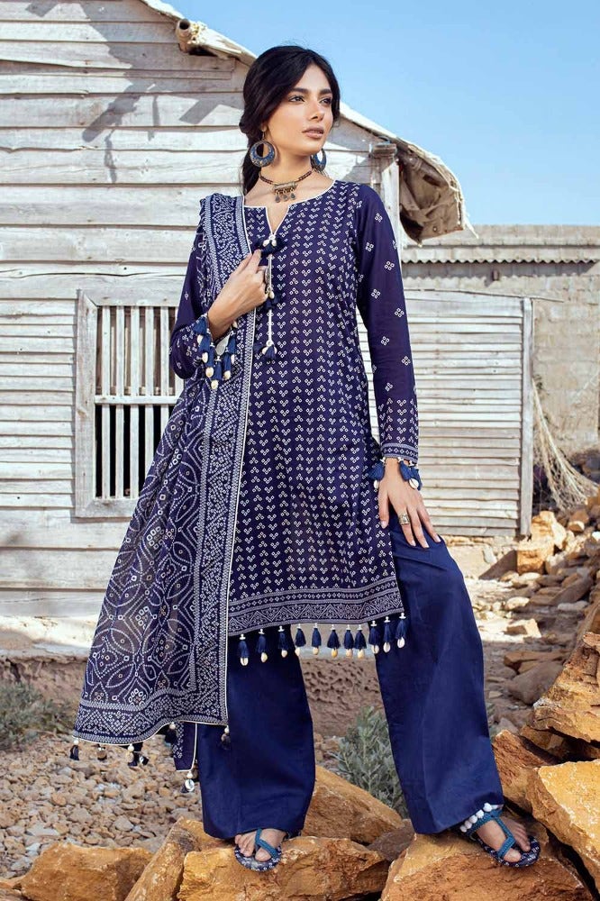 Gul Ahmed | Chunri Collection | CL-42017 - Pakistani Clothes for women, in United Kingdom and United States