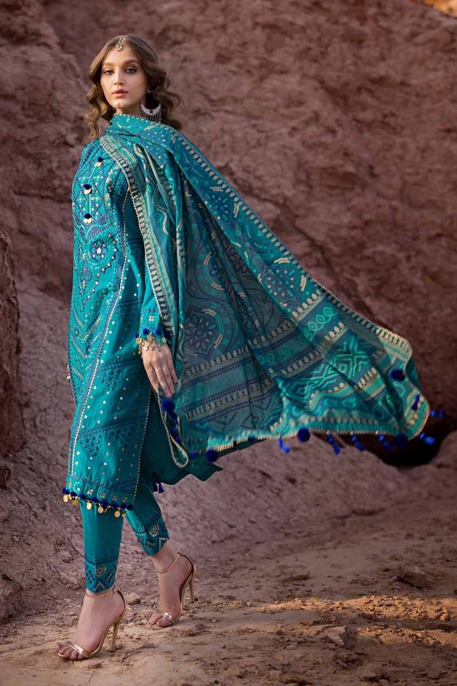 Gul Ahmed | Chunri Collection | BM-42009 - Hoorain Designer Wear - Pakistani Ladies Branded Stitched Clothes in United Kingdom, United states, CA and Australia
