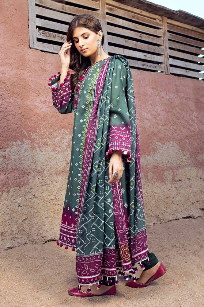 Gul Ahmed | Chunri Collection | CL-42034 - Hoorain Designer Wear - Pakistani Designer Clothes for women, in United Kingdom, United states, CA and Australia