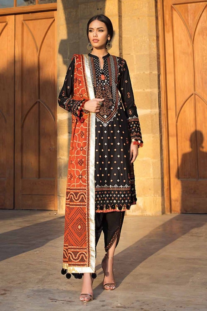 Gul Ahmed | Chunri Collection |  BM-42011 - Hoorain Designer Wear - Pakistani Ladies Branded Stitched Clothes in United Kingdom, United states, CA and Australia