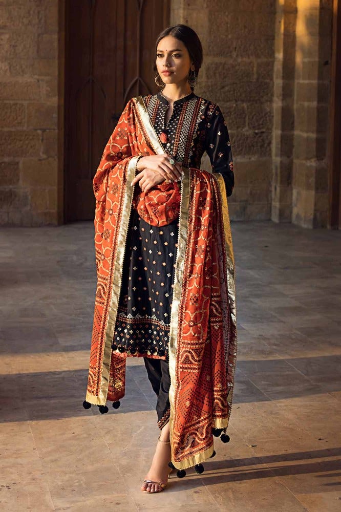 Gul Ahmed | Chunri Collection |  BM-42011 - Hoorain Designer Wear - Pakistani Ladies Branded Stitched Clothes in United Kingdom, United states, CA and Australia