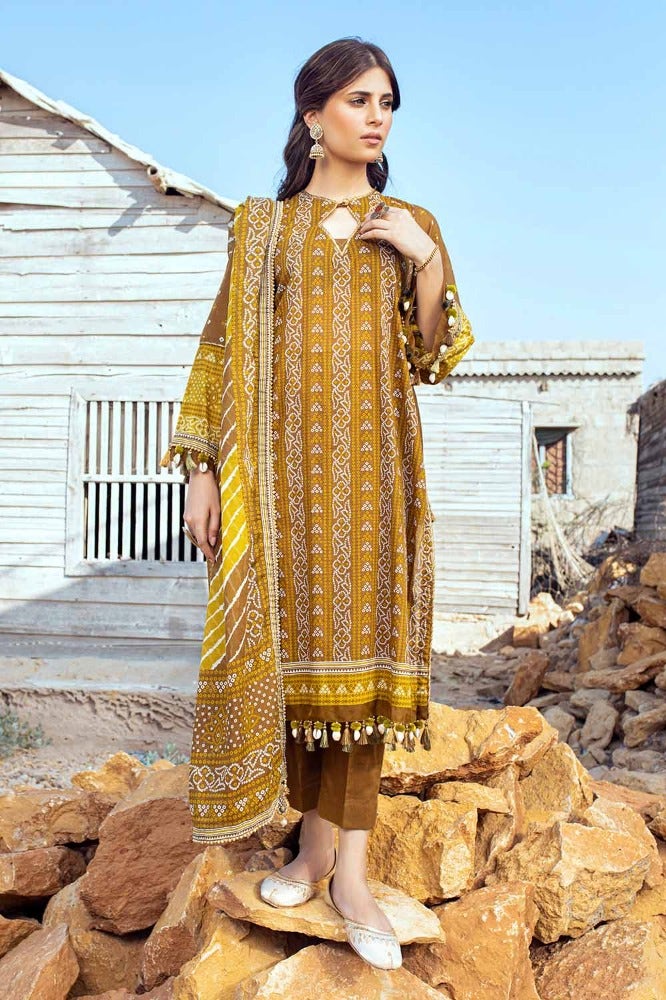 Gul Ahmed | Chunri Collection | CL-42051 - Hoorain Designer Wear - Pakistani Ladies Branded Stitched Clothes in United Kingdom, United states, CA and Australia