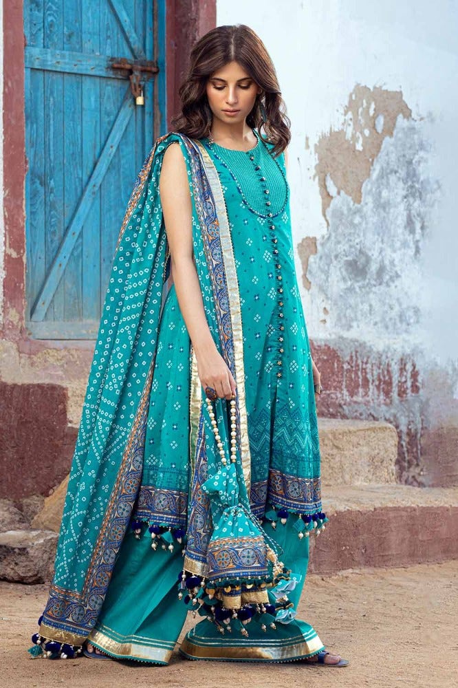 Gul Ahmed | Chunri Collection |  CL-42013 A - Hoorain Designer Wear - Pakistani Ladies Branded Stitched Clothes in United Kingdom, United states, CA and Australia