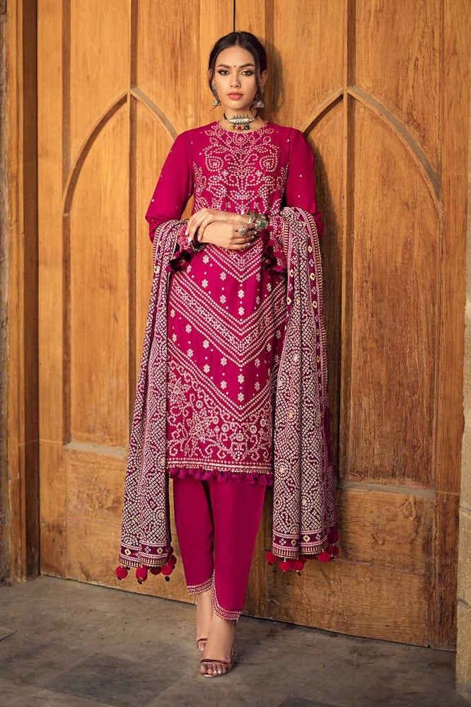 Gul Ahmed | Chunri Collection | BM-42005 - Hoorain Designer Wear - Pakistani Ladies Branded Stitched Clothes in United Kingdom, United states, CA and Australia