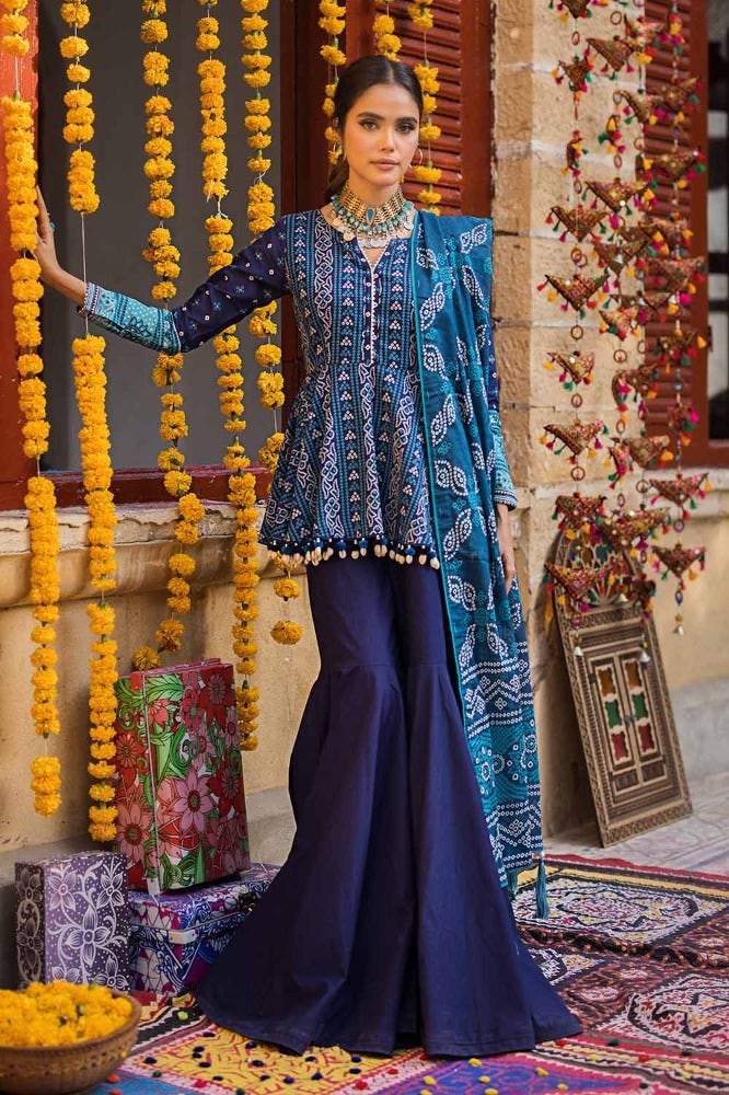 Gul Ahmed | Chunri Collection | CL-42051 - Pakistani Clothes for women, in United Kingdom and United States