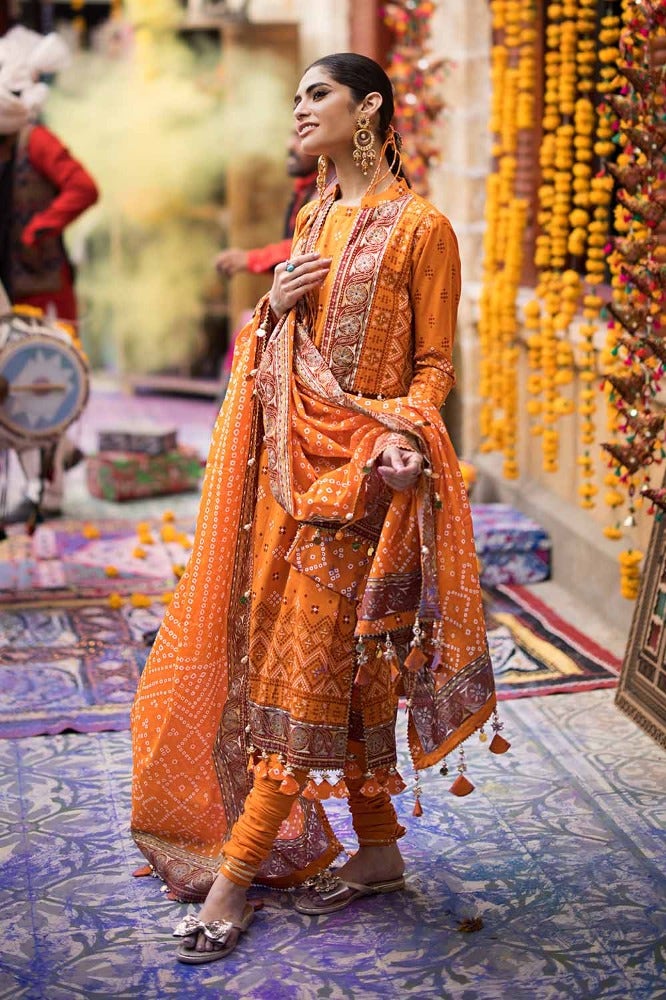 Gul Ahmed | Chunri Collection |  CL-42013 B - Hoorain Designer Wear - Pakistani Ladies Branded Stitched Clothes in United Kingdom, United states, CA and Australia