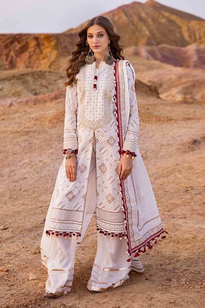 Gul Ahmed | Chunri Collection | CL-42074 - Hoorain Designer Wear - Pakistani Ladies Branded Stitched Clothes in United Kingdom, United states, CA and Australia