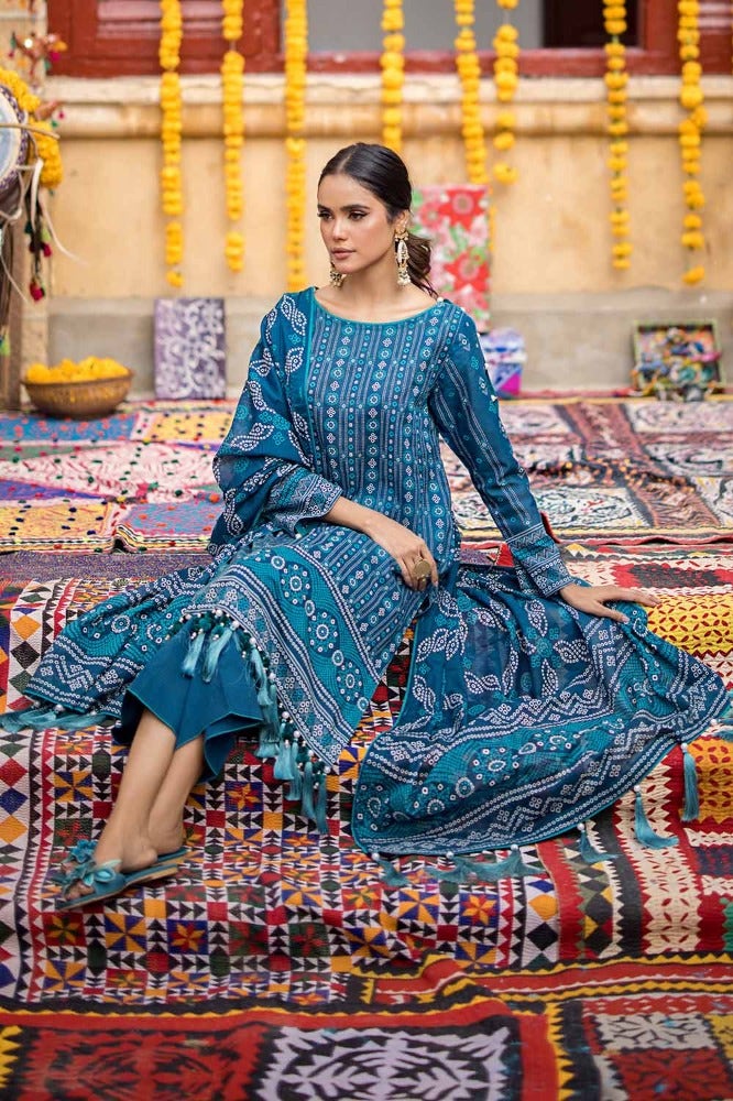 Gul Ahmed | Chunri Collection | CL-42060 - Hoorain Designer Wear - Pakistani Ladies Branded Stitched Clothes in United Kingdom, United states, CA and Australia