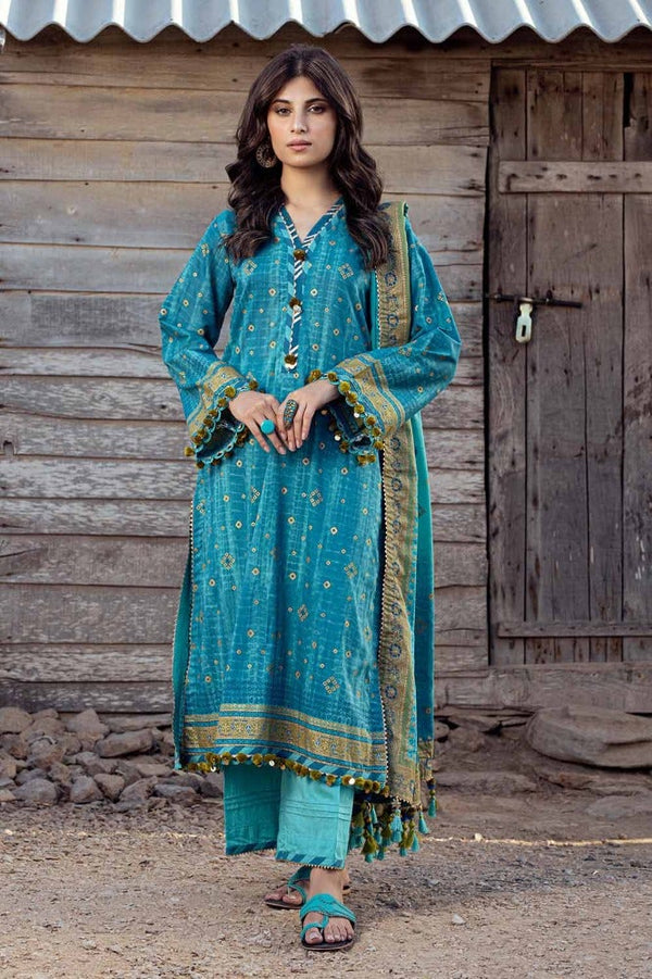 Gul Ahmed | Chunri Collection |  CL-42042 A - Hoorain Designer Wear - Pakistani Ladies Branded Stitched Clothes in United Kingdom, United states, CA and Australia