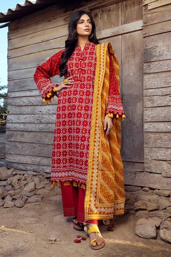 Gul Ahmed | Chunri Collection | CL-42061 - Hoorain Designer Wear - Pakistani Ladies Branded Stitched Clothes in United Kingdom, United states, CA and Australia
