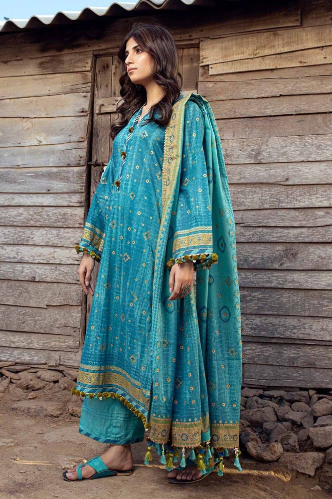 Gul Ahmed | Chunri Collection |  CL-42042 A - Pakistani Clothes for women, in United Kingdom and United States