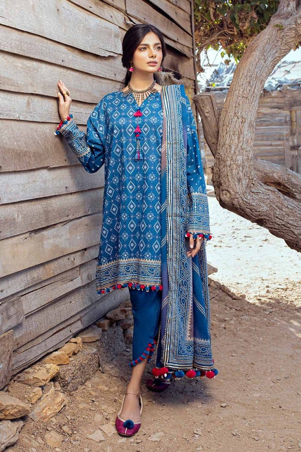 Gul Ahmed | Chunri Collection | CL-42003 A - Hoorain Designer Wear - Pakistani Ladies Branded Stitched Clothes in United Kingdom, United states, CA and Australia