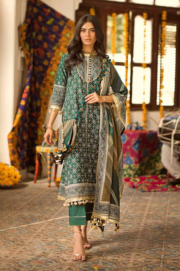Gul Ahmed | Chunri Collection | CL-42003 B - Hoorain Designer Wear - Pakistani Ladies Branded Stitched Clothes in United Kingdom, United states, CA and Australia