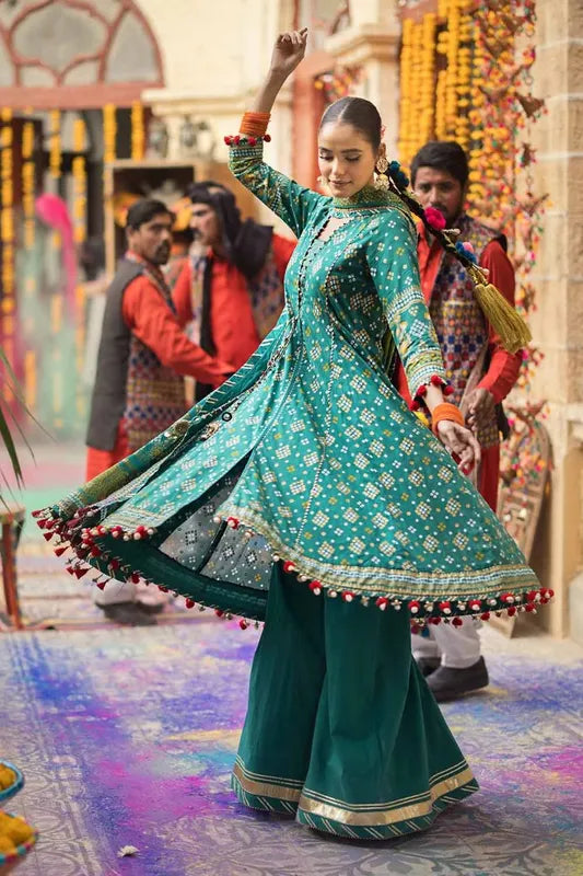 Gul Ahmed | Chunri Collection |  CL-42004 B - Hoorain Designer Wear - Pakistani Ladies Branded Stitched Clothes in United Kingdom, United states, CA and Australia