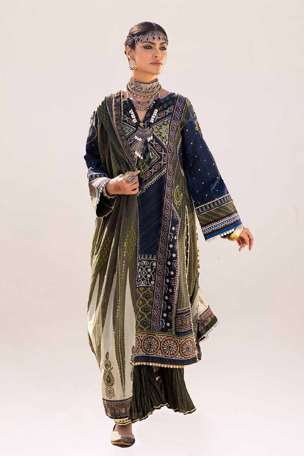 Gul Ahmed | Ajrak Kahani | CL-42119 - Pakistani Clothes for women, in United Kingdom and United States