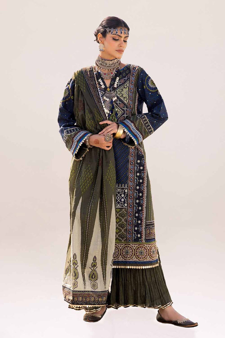 Gul Ahmed | Ajrak Kahani | CL-42119 - Pakistani Clothes for women, in United Kingdom and United States