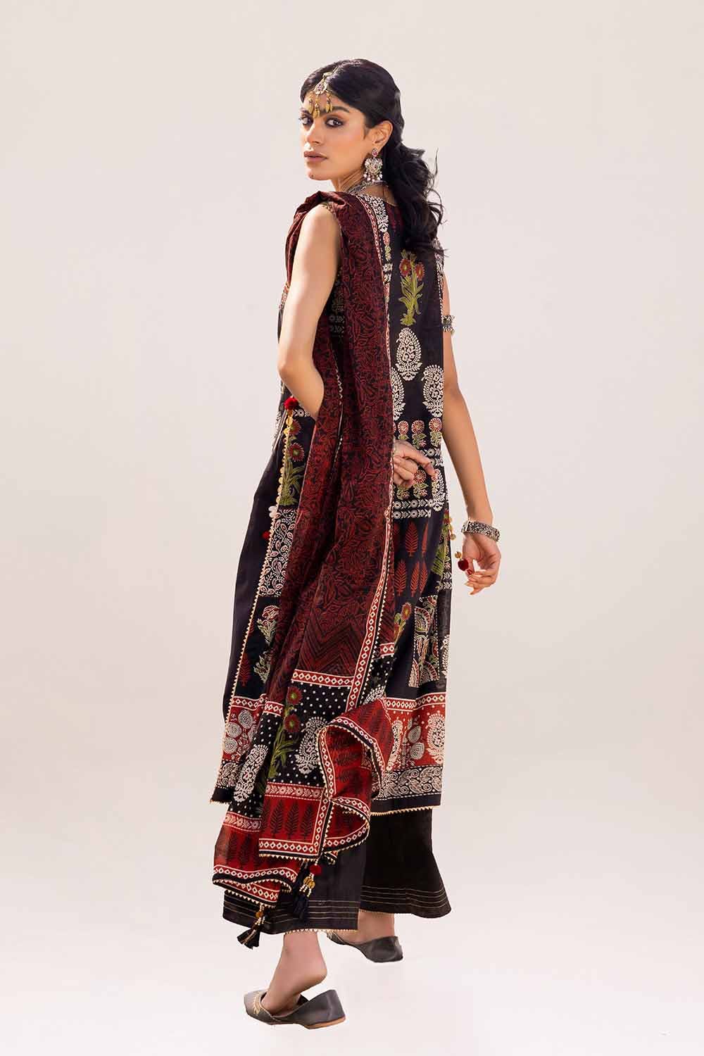 Gul Ahmed | Ajrak Kahani | CL-42246 - Pakistani Clothes for women, in United Kingdom and United States