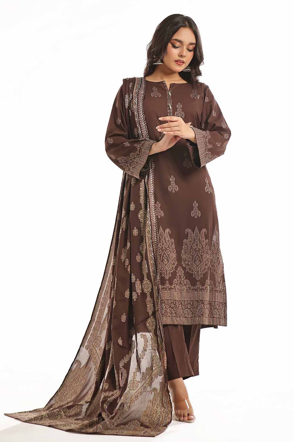 Gul Ahmed | Special Jacquard Collection | CLF-42020 A - Pakistani Clothes for women, in United Kingdom and United States