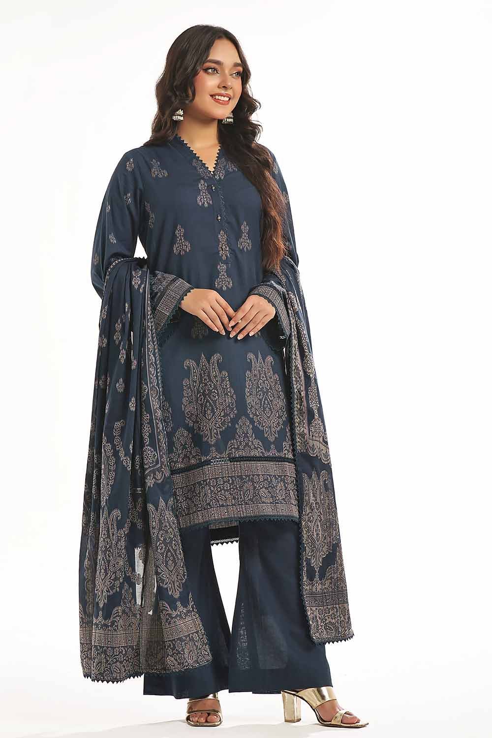 Gul Ahmed | Special Jacquard Collection | CLF-42020 E - Pakistani Clothes for women, in United Kingdom and United States