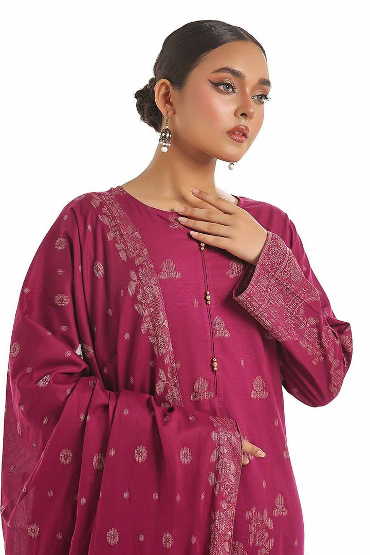 Gul Ahmed | Special Jacquard Collection | CLF-42021 D - Pakistani Clothes for women, in United Kingdom and United States
