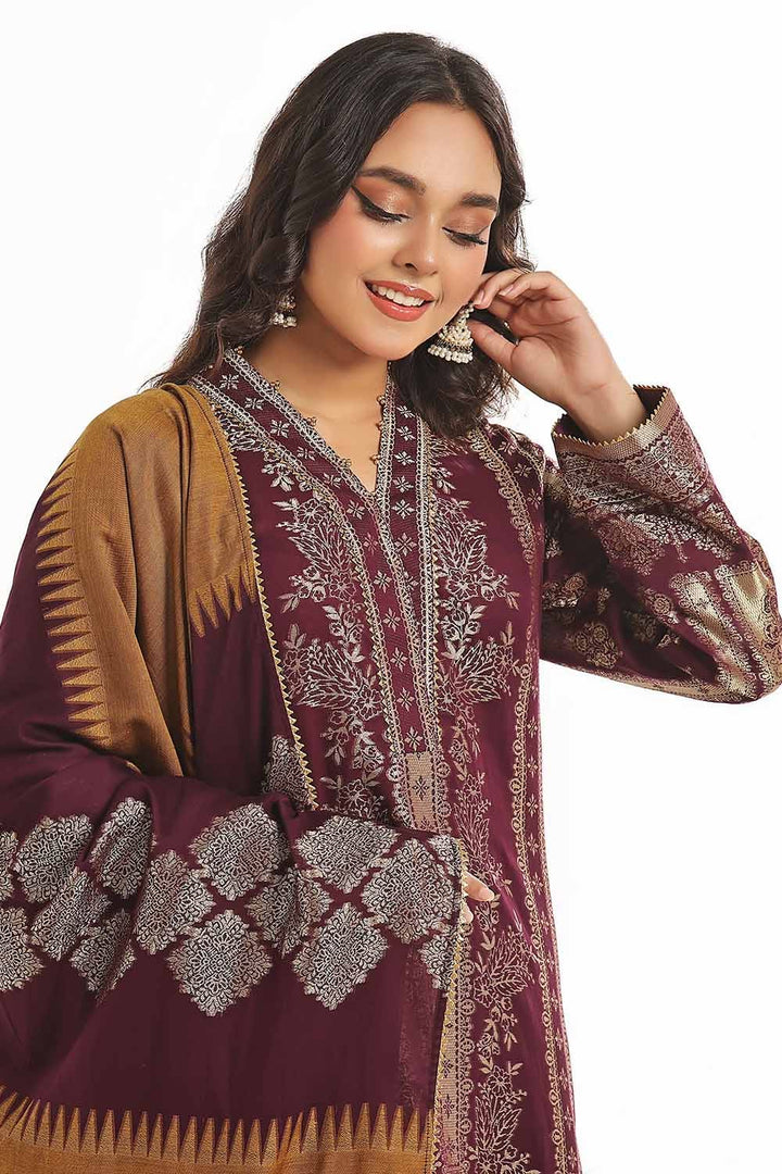 Gul Ahmed | Special Jacquard Collection | CLF-42022 A - Pakistani Clothes for women, in United Kingdom and United States