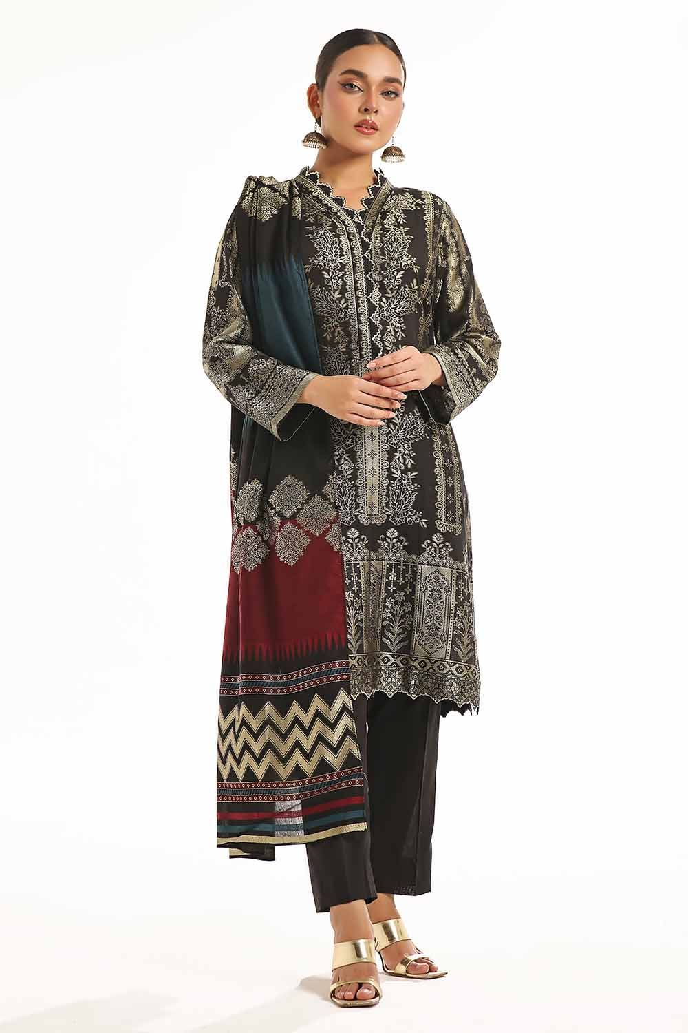 Gul Ahmed | Special Jacquard Collection | CLF-42022 C - Pakistani Clothes for women, in United Kingdom and United States