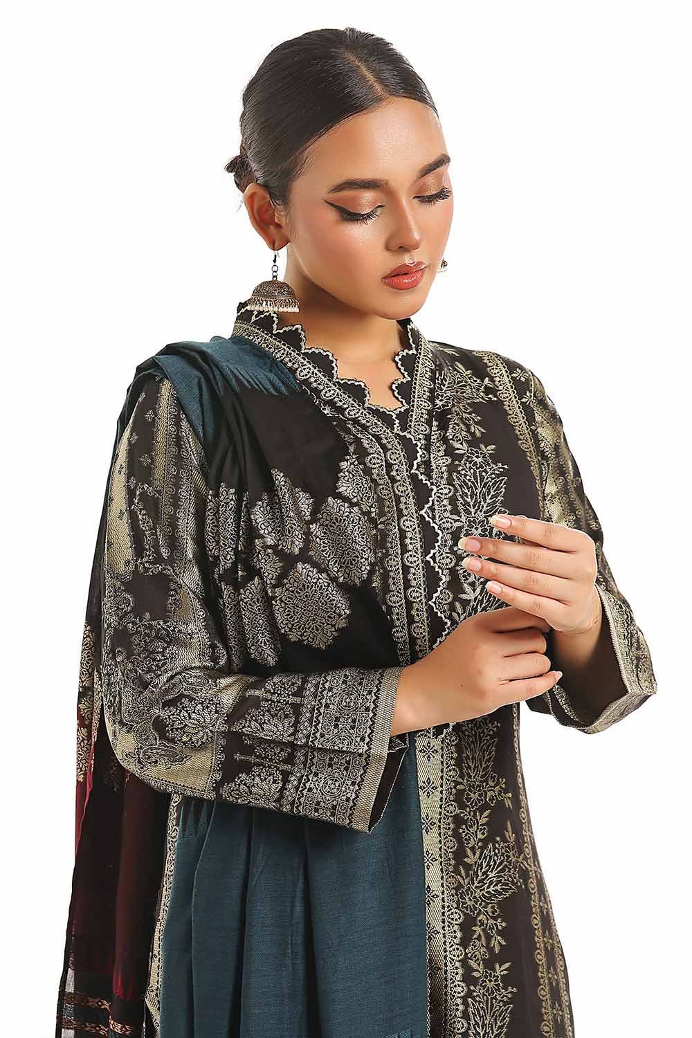 Gul Ahmed | Special Jacquard Collection | CLF-42022 C - Pakistani Clothes for women, in United Kingdom and United States