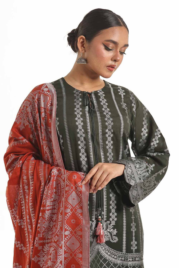 Gul Ahmed | Special Jacquard Collection | CLF-42023 B - Pakistani Clothes for women, in United Kingdom and United States