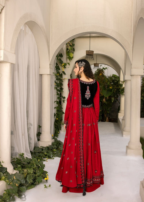 Meem | Winter Collection | RED (KARANDI)