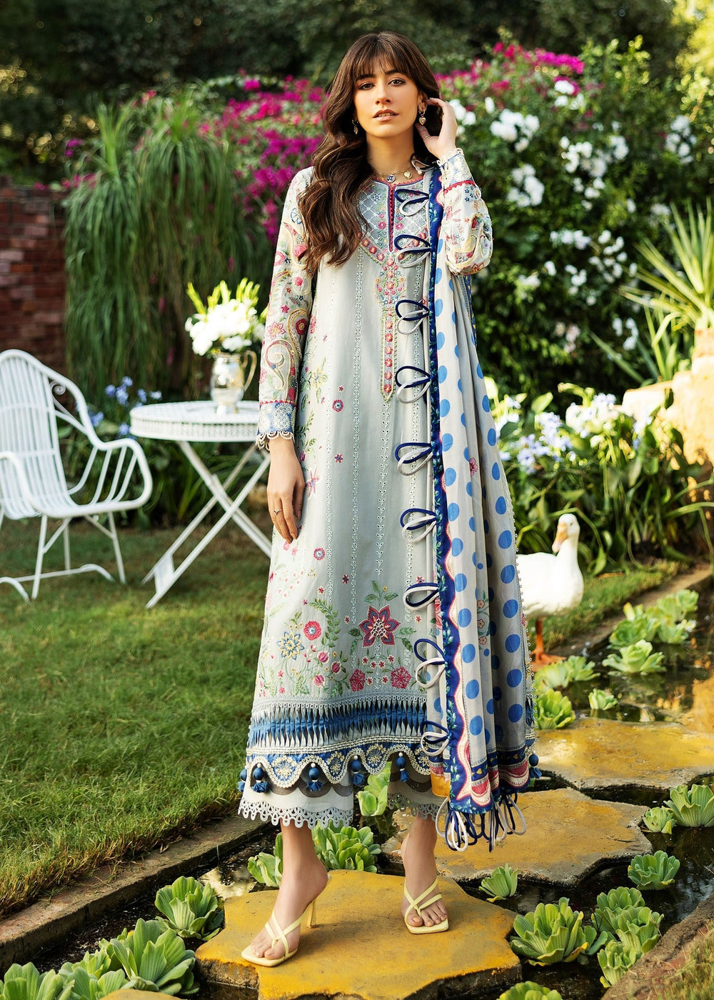 Sadaf Fawad Khan | Siraa Lawn 25 | PAISLEY GARDEN - A