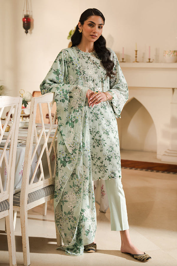 Cross Stitch | Eid Lawn 24 | SAGE SILT - Pakistani Clothes for women, in United Kingdom and United States