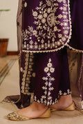 Cross Stitch | Eid Lawn 24 | PLUM GRAIN - Pakistani Clothes for women, in United Kingdom and United States