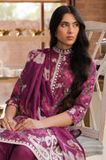 Cross Stitch | Eid Lawn 24 | IRIS MAUVE - Pakistani Clothes for women, in United Kingdom and United States