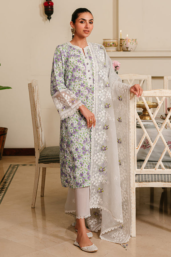 Cross Stitch | Eid Lawn 24 | LAVENDER STRETCH - Hoorain Designer Wear - Pakistani Ladies Branded Stitched Clothes in United Kingdom, United states, CA and Australia