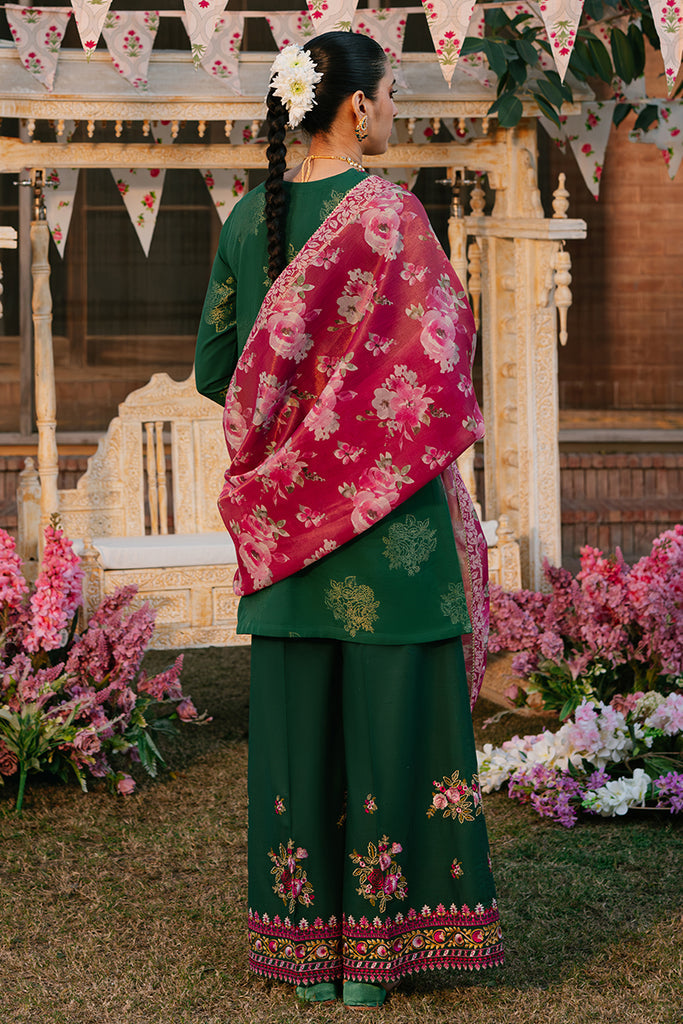 Cross Stitch | Eid Lawn 24 | OPULENT GREEN - Pakistani Clothes for women, in United Kingdom and United States