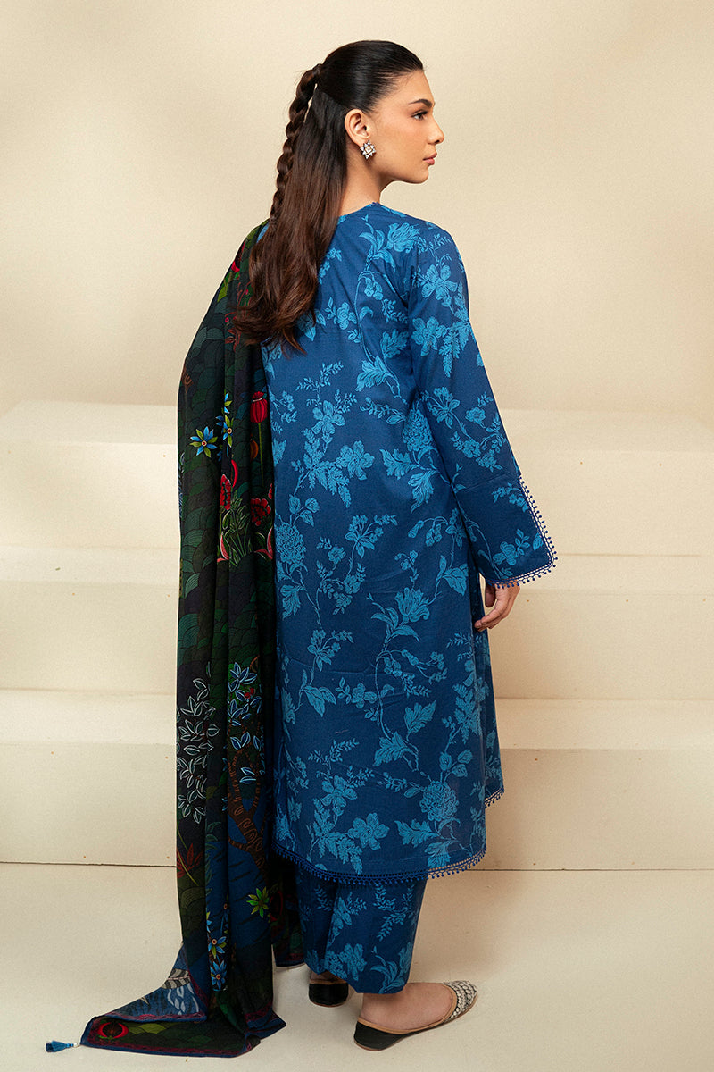 Cross Stitch | Daily Lawn 24 | TEAL OAKLEY-3 PIECE LAWN SUIT - Pakistani Clothes for women, in United Kingdom and United States