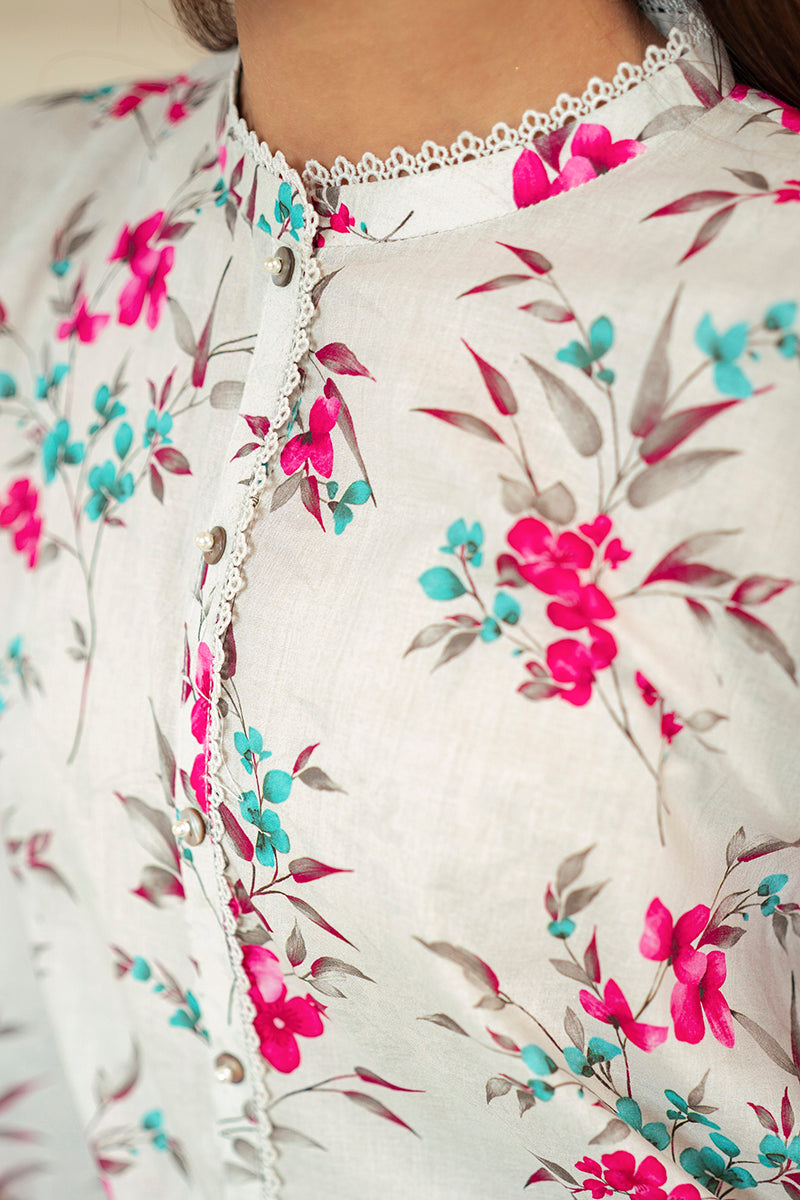 white christmas dresses Cross Stitch | Eid Lawn 24 main image 1