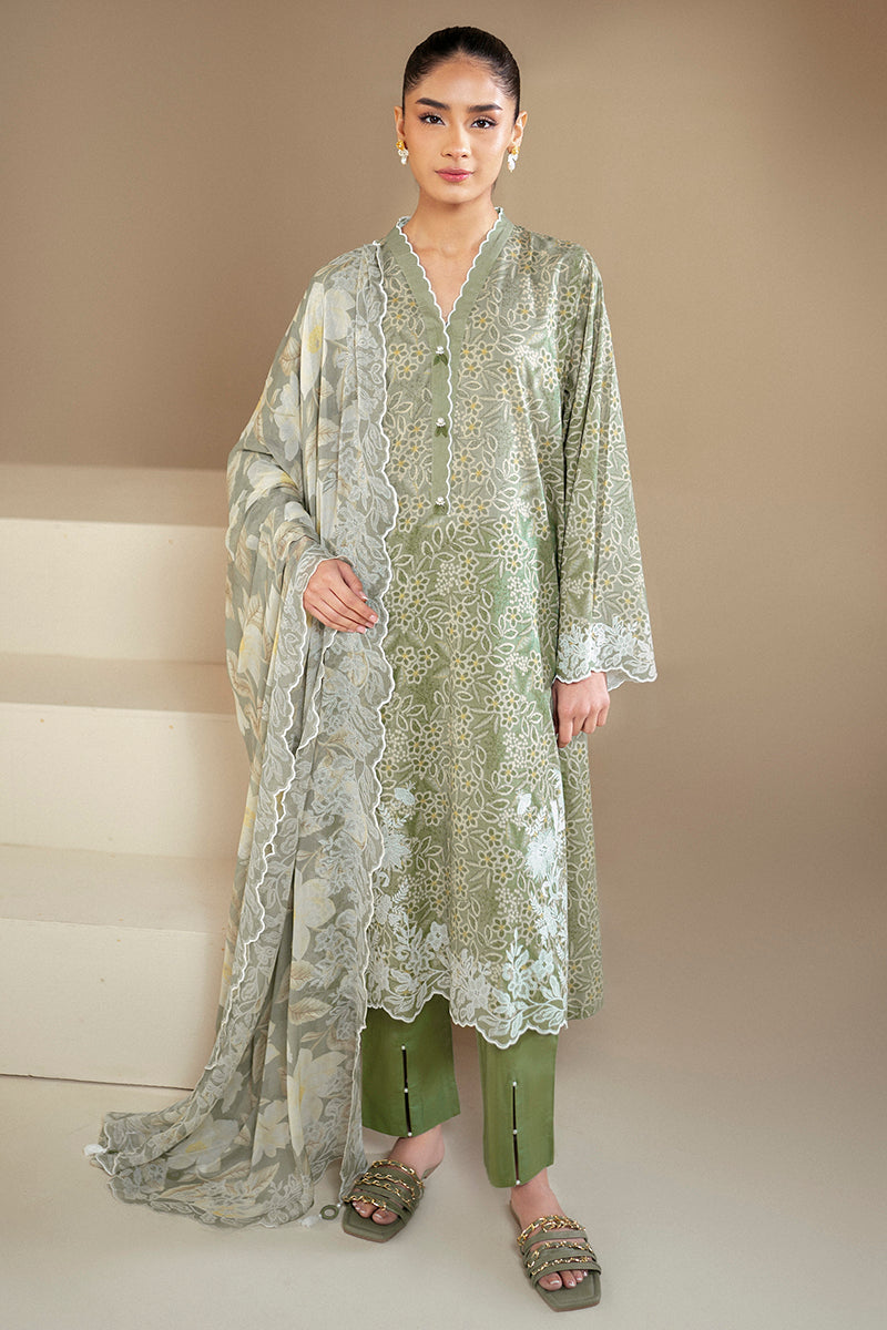 Cross Stitch | Daily Lawn 24 | SAGE BREEZE-3 PIECE LAWN SUIT - Pakistani Clothes for women, in United Kingdom and United States