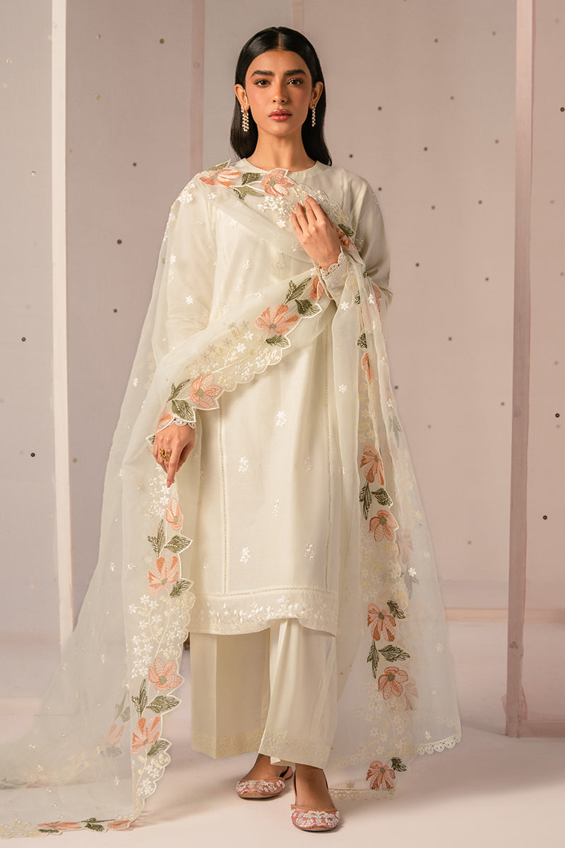 Cross Stitch | Mahiri Embroidered Collection 24 | MINTY MIST - Pakistani Clothes for women, in United Kingdom and United States