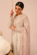 Cross Stitch | Mahiri Embroidered Collection 24 | Ivory Cream - Pakistani Clothes for women, in United Kingdom and United States