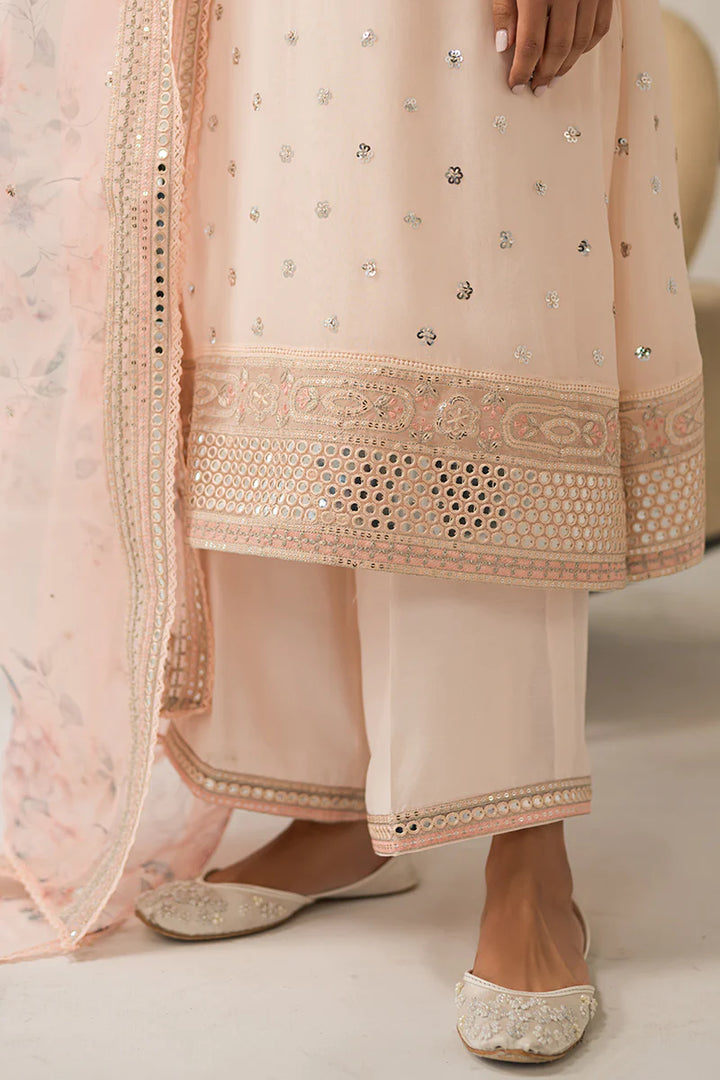 Cross Stitch | Luxe Atelier 24 | Pink Hue - Hoorain Designer Wear - Pakistani Ladies Branded Stitched Clothes in United Kingdom, United states, CA and Australia