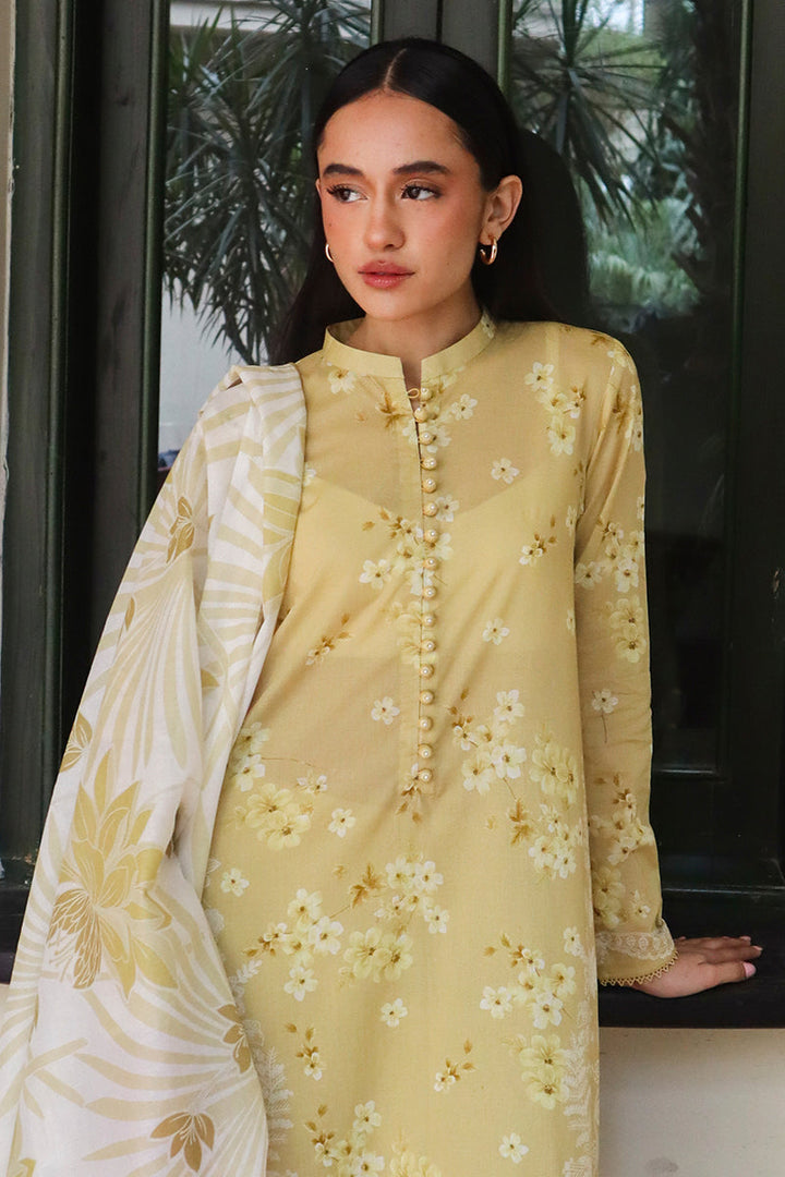 Cross Stitch | Printed Lawn | GARLAND MIST - Hoorain Designer Wear - Pakistani Ladies Branded Stitched Clothes in United Kingdom, United states, CA and Australia