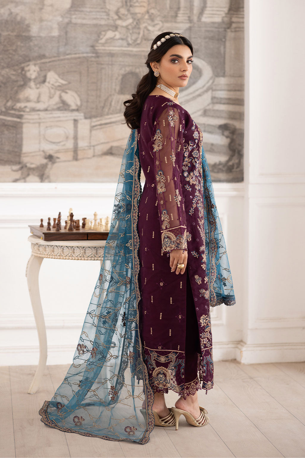 Ramsha | Dastoor Collection | P-210